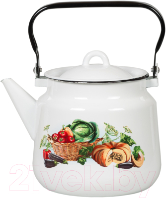Чайник СтальЭмаль Урожай 1с26с - фото
