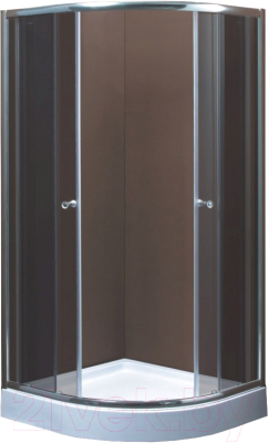 Душевой уголок Coliseum Minor без поддона T-90 (тонированное стекло) - фото