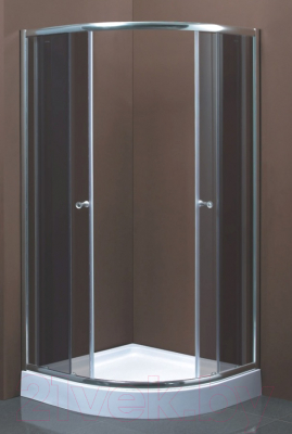 Душевой уголок Coliseum Minor без поддона T-90 (тонированное стекло)