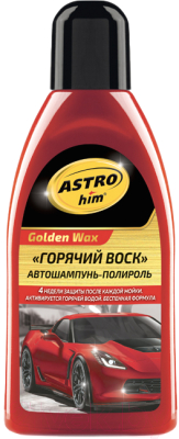 Автошампунь ASTROhim Ас-317 полироль горячий воск - фото