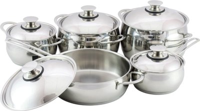 Набор кухонной посуды Кухар Магнолия Престиж КМ3-035М - фото