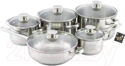 Набор кухонной посуды Кухар Лотос Традиция КЛ2-005СП - фото