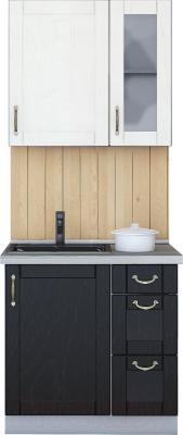 Готовая кухня Интерлиния Мила Крафт 0.8 - фото