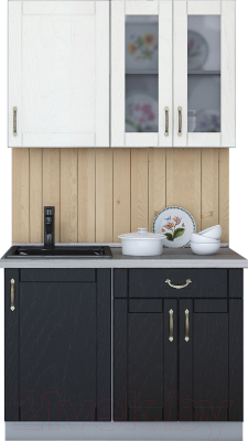 Готовая кухня Интерлиния Мила Крафт 1.1 - фото