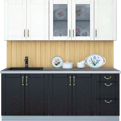 Готовая кухня Интерлиния Мила Крафт 2.0 А - фото