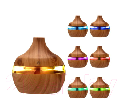 Ультразвуковой увлажнитель воздуха No Brand Holz USB / 21011.19 (коричневый)