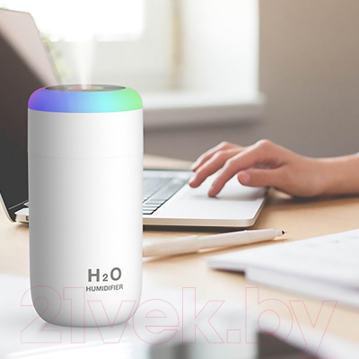 Ультразвуковой увлажнитель воздуха No Brand Огайо USB / 21008.01 (белый)