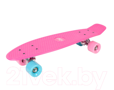 Скейтборд Hudora Retro Skate Wonders 12152 Rosa - фото