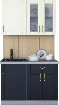 Готовая кухня Интерлиния Мила Крафт 1.1 - фото