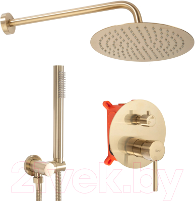 Душевая система REA Lungo Matt Gold P4160 - фото