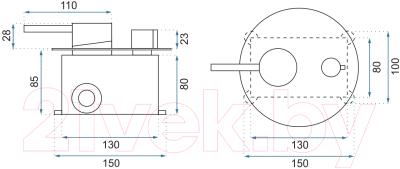 Душевая система REA Lungo Matt Gold P4160