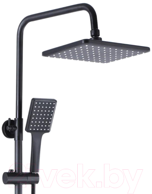 Душевая система со смесителем REA Hass Black REA-B9968