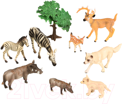 Набор фигурок коллекционных Masai Mara Мир диких животных / MM211-264 - фото