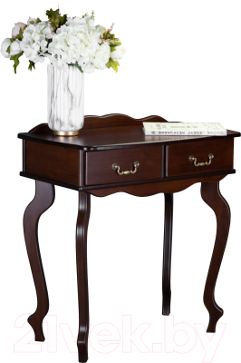 Консольный столик Мебелик Берже 21 (темно-коричневый)