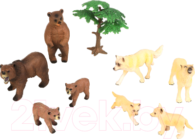 Набор фигурок коллекционных Masai Mara Мир диких животных / MM211-277 - фото