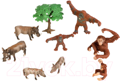 Набор фигурок коллекционных Masai Mara Мир диких животных / MM211-279 - фото