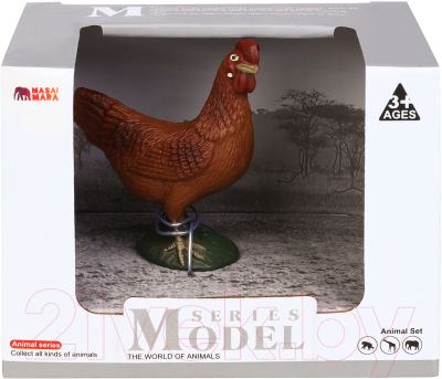 Фигурка коллекционная Masai Mara На ферме. Курица / MM212-179