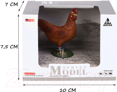 Фигурка коллекционная Masai Mara На ферме. Курица / MM212-179