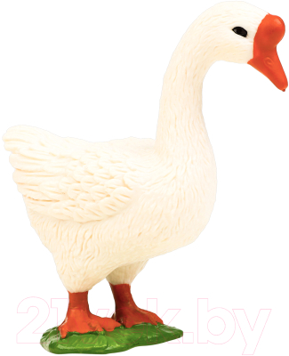 Фигурка коллекционная Masai Mara На ферме. Белый гусь / MM212-180 - фото