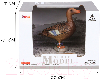 Фигурка коллекционная Masai Mara На ферме. Утка / MM212-182