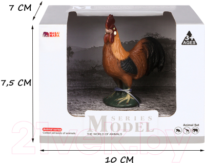 Фигурка коллекционная Masai Mara На ферме. Петух / MM212-183
