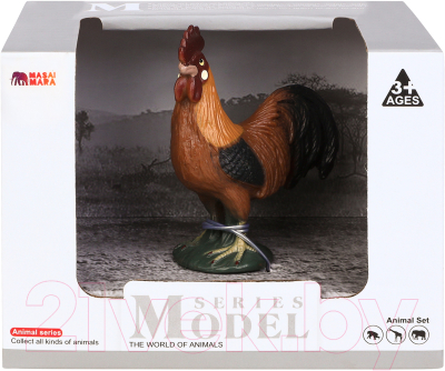 Фигурка коллекционная Masai Mara На ферме. Петух / MM212-183