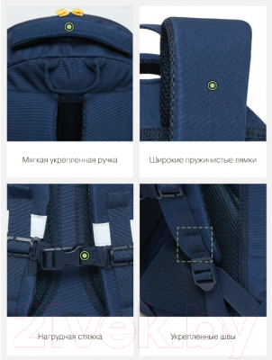 Школьный рюкзак Grizzly RG-260-2