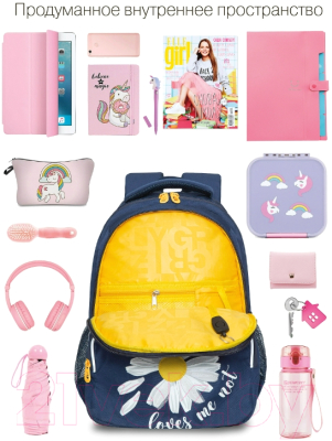 Школьный рюкзак Grizzly RG-260-2