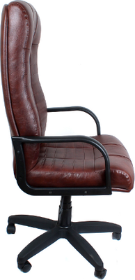 Кресло офисное Деловая обстановка Атлант Стандарт кожа люкс