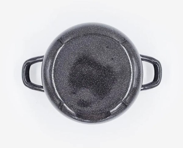 Кастрюля Лысьвенские эмали Коричневый рябчик С-16072/Рк