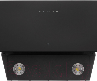 Вытяжка наклонная Krona Liora 600 Black S