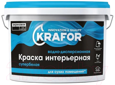 Краска Krafor Интерьерная - фото