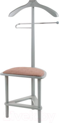 Стойка для одежды Мебелик Костюмная с сиденьем В 26Н - фото