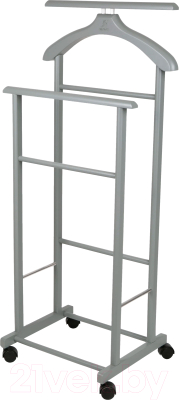 Стойка для одежды Мебелик Костюмная на колесах В 22Н - фото