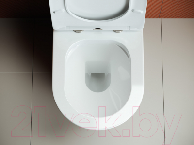 Унитаз напольный Ceramica Nova Rimless HighLight CN1802