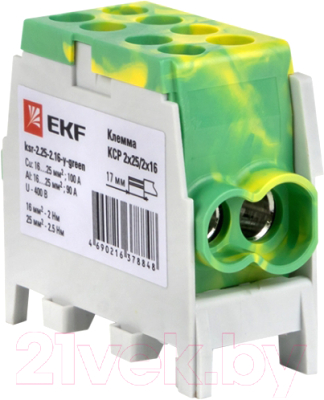 Клемма EKF PROxima KSR-2.25-2.16-Y-Green
