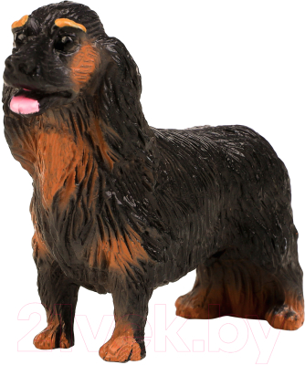 Фигурка коллекционная Masai Mara На ферме. Собака длинношерстная такса / MM212-193 - фото