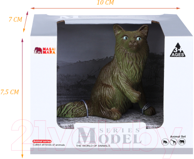 Фигурка коллекционная Masai Mara На ферме. Кошка / MM212-200