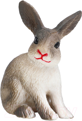 Фигурка коллекционная Masai Mara На ферме. Кролик серый / MM212-203 - фото