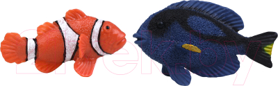 Набор фигурок коллекционных Masai Mara Мир морских животных. Рыба-клоун и рыбка-хирург / MM213-300 - фото