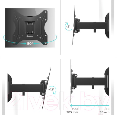 Кронштейн для телевизора Onkron M2S