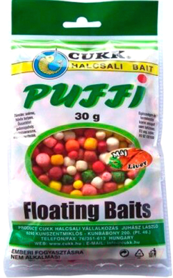 Насадка рыболовная CUKK Puffi-микс Печень 4900 - фото