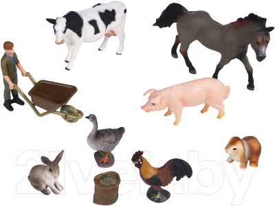 Набор фигурок коллекционных Masai Mara На ферме / MM215-313 - фото