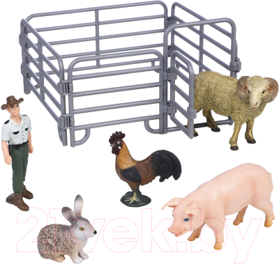 Набор фигурок коллекционных Masai Mara На ферме / MM215-330 - фото