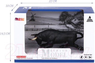 Фигурка коллекционная Masai Mara На ферме. Бык / MM215-333