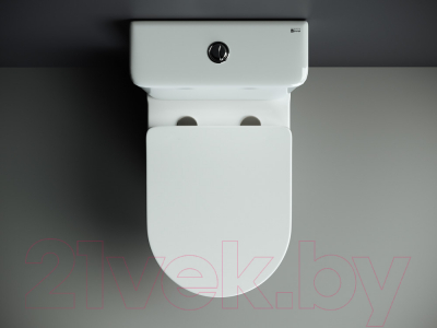 Унитаз напольный Ceramica Nova Rimless Mia CN1801 (с сиденьем и крышкой, дюропласт)