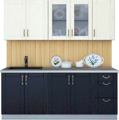 Готовая кухня Интерлиния Мила Крафт 2.0 А - фото