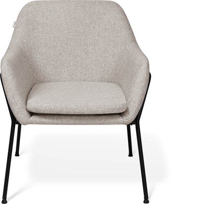 Кресло мягкое Sheffilton SHT-AMS2 (серый дым/черный муар)