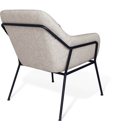 Кресло мягкое Sheffilton SHT-AMS2 (серый дым/черный муар)