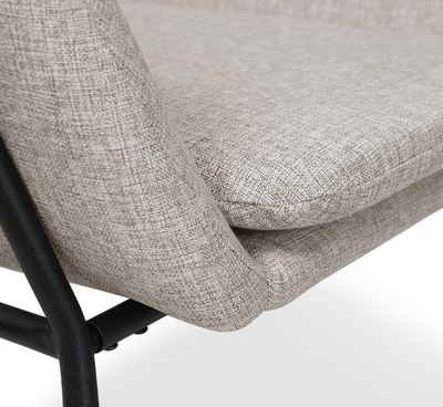 Кресло мягкое Sheffilton SHT-AMS2 (серый дым/черный муар)